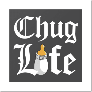 Chug Life Black Posters and Art